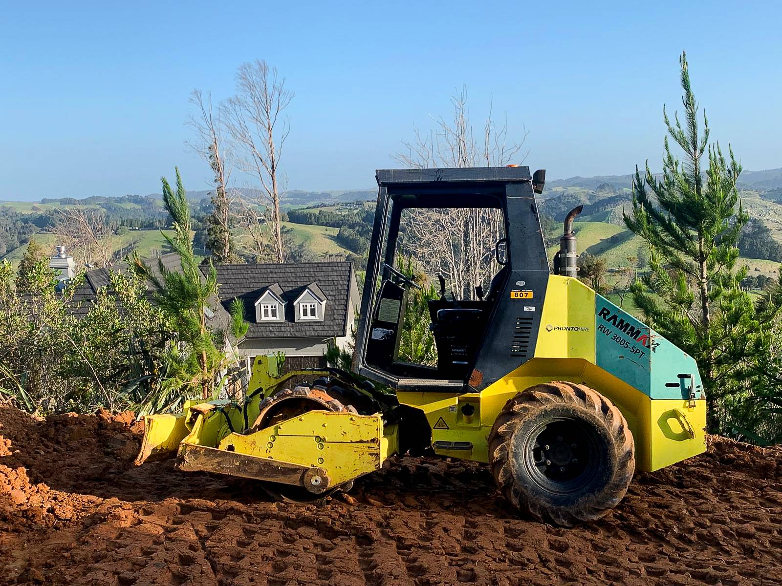 3.5T Padfoot Roller for Hire in Auckland from Pronto Hire